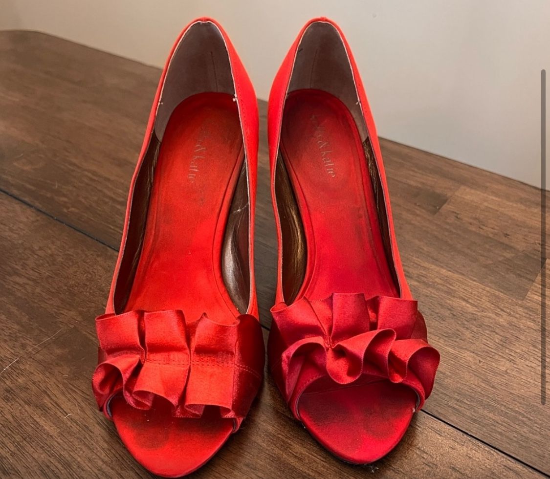 Red Heels Women’s Size 8.5