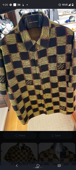 Louis Vuitton Damier Jacquard Button-Up Shirt