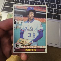 Nino Espinosa Baseball Card