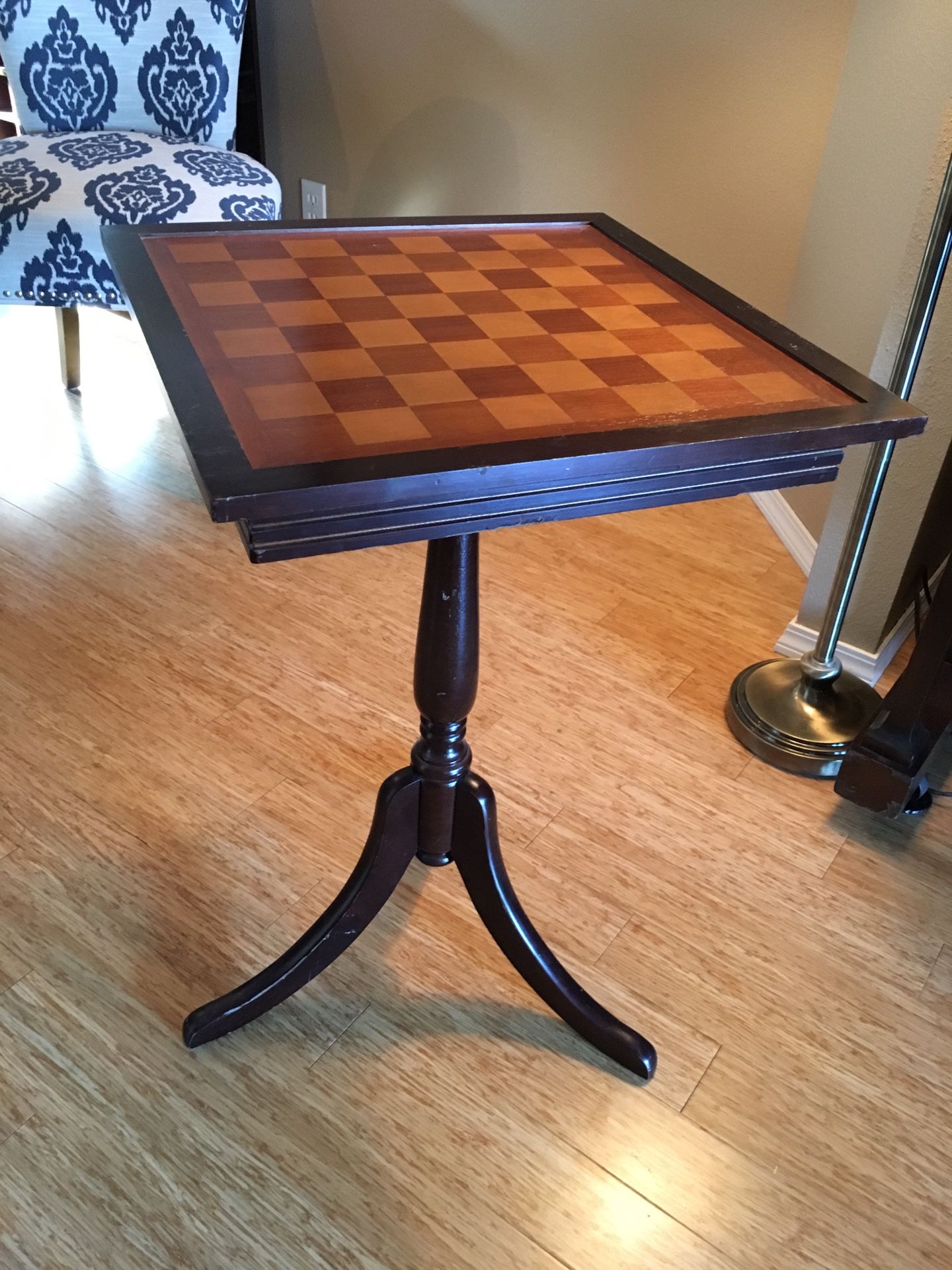 Antique Chess Table