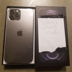iPhone 12 Pro Max Space grey Tmobile Unlocked 