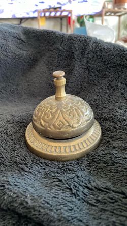 Vintage hotel desk bell