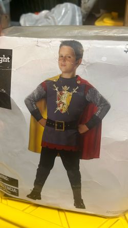 Knight Halloween Costume Size M For Boy