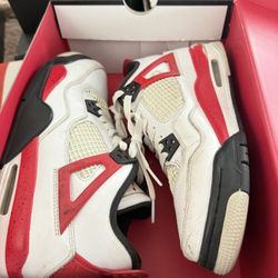 Jordan 4 Red Cements