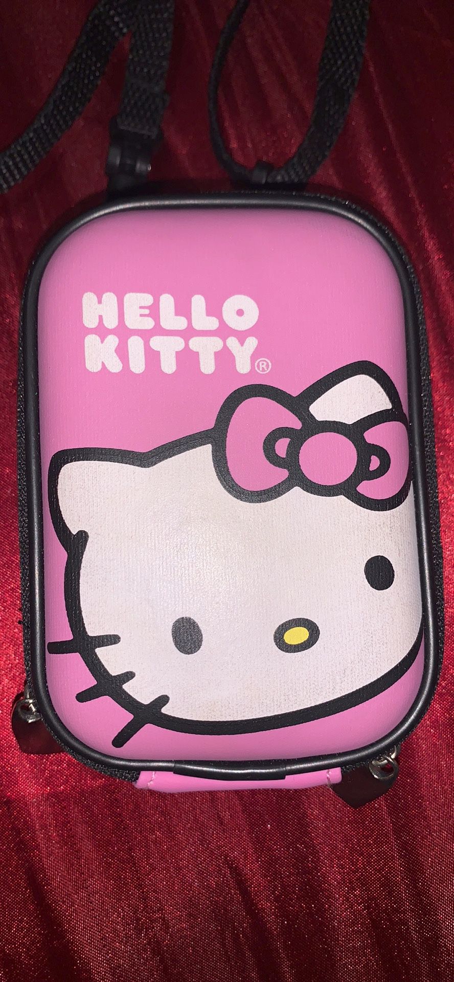 Hello Kitty credit card holder with strap