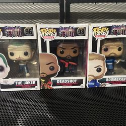 Suicide Squad Funko Pops 