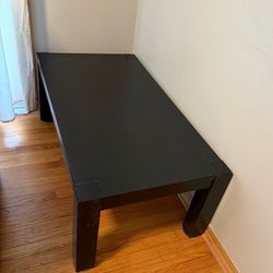 47” x 25”  Solid Wood Coffee Table