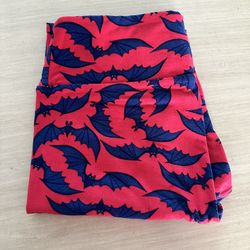 LuLaRoe Halloween Bat Leggings OS