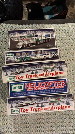 Hess Toy Truck Collection – Lot of 5 Boxes