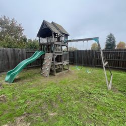 Large Wooden Playset
