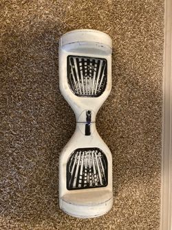 Used hoverboard it also come with a charger and it works fine