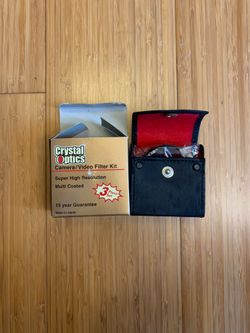 Camera / Video Filter Kit (UV+PL+FD) NEW