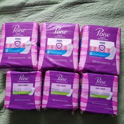 Poise Pads & Liners 