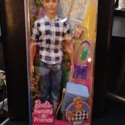 Barbie "It Takes Two" Doll & Ken Doll With Camping Accessories