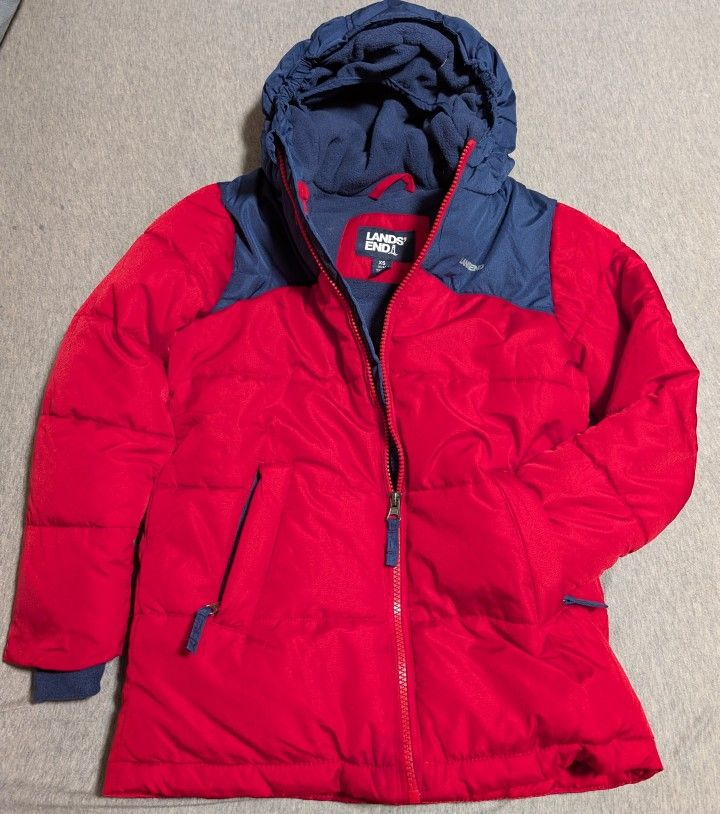 Lands End insulated youth jacket