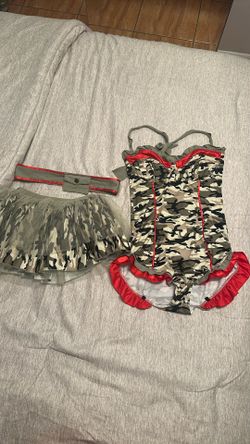 Sexy Halloween Army Military Costume 