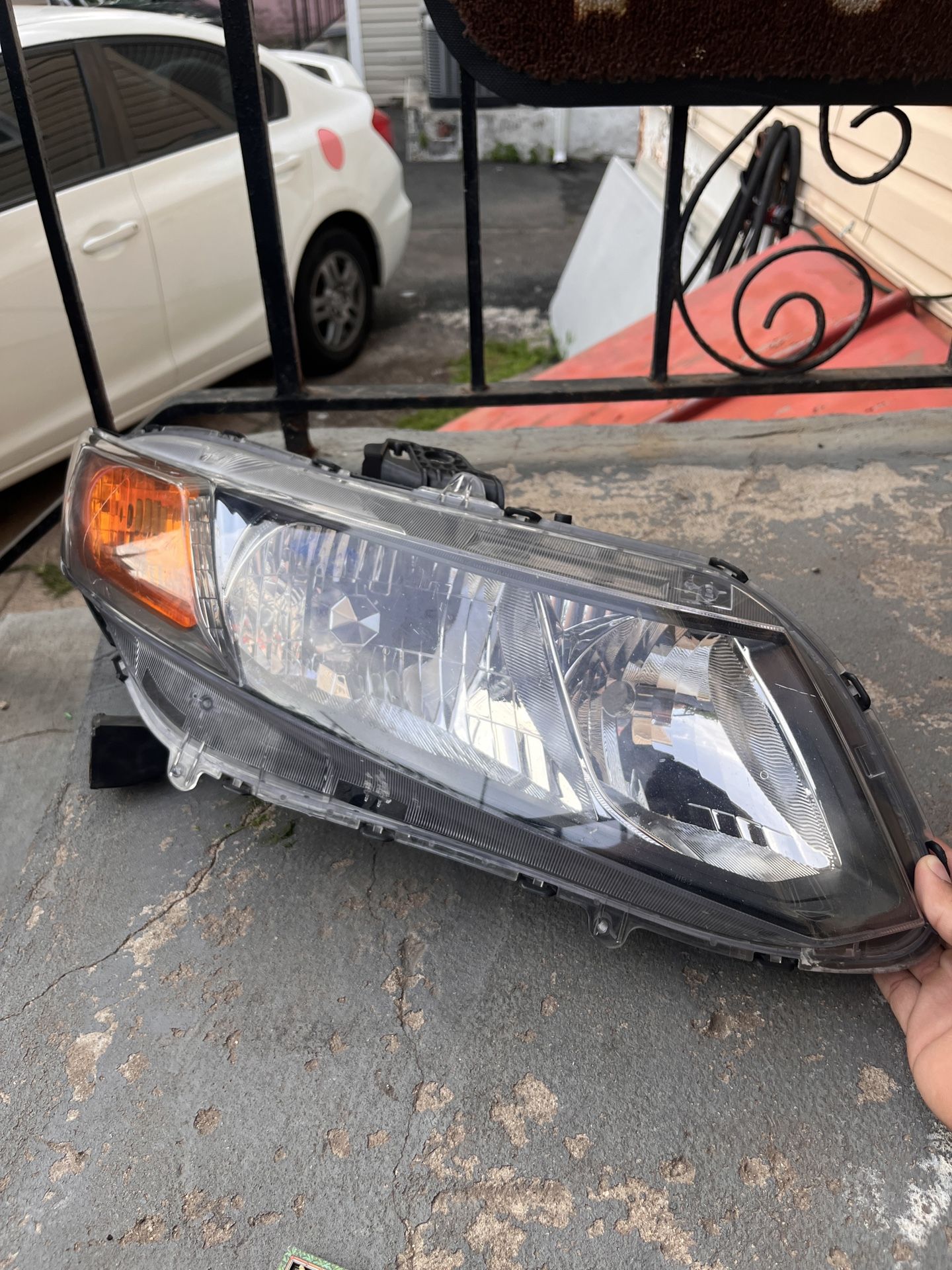 Honda civic headlight