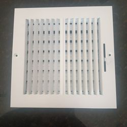 White Air Ceiling Vent Cover