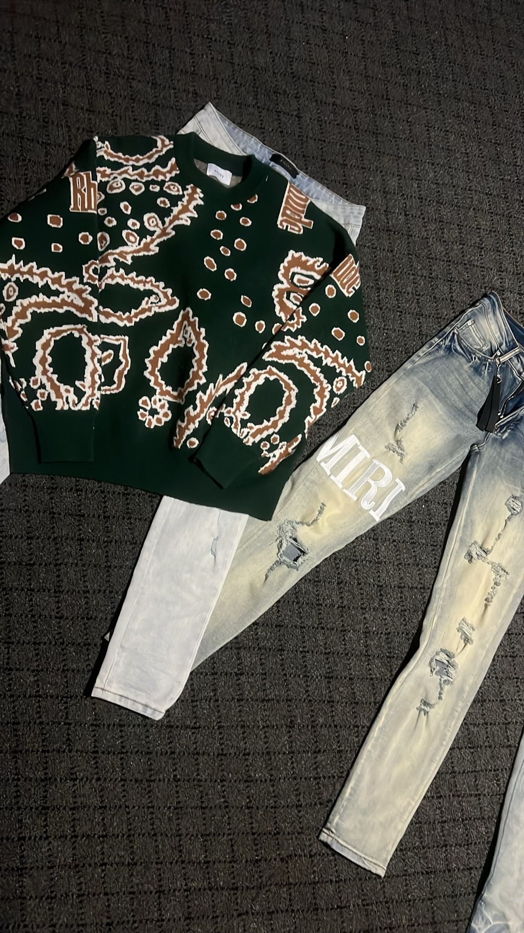 Amiri And RHUDE Sweater