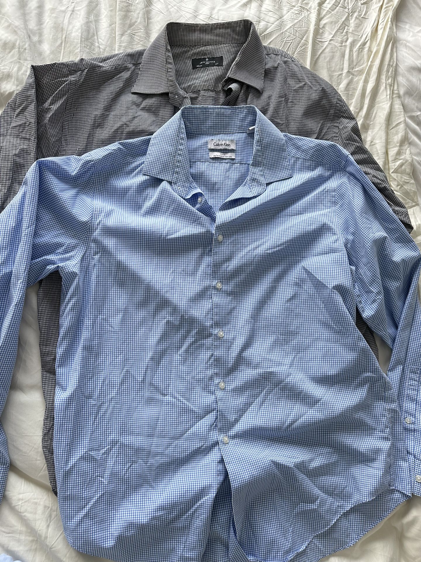 Calvin Klein and Van Heusen Dress Shirts
