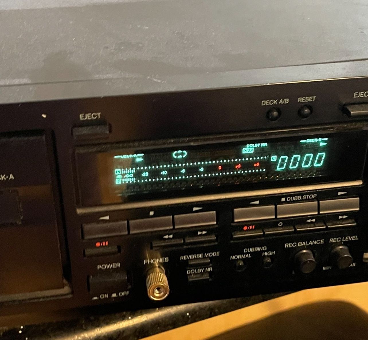 Onkyo TA-RW544 Stereo Cassette Tape Deck, a vintage audio component