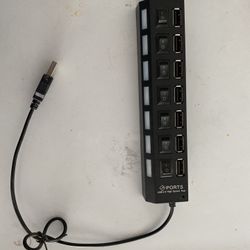 7 Port USB Hub