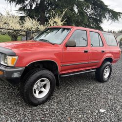 1990 Toyota 4Runner 4wd 22RE manual