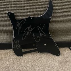 Polyphia Signed Stratocaster Pickguard