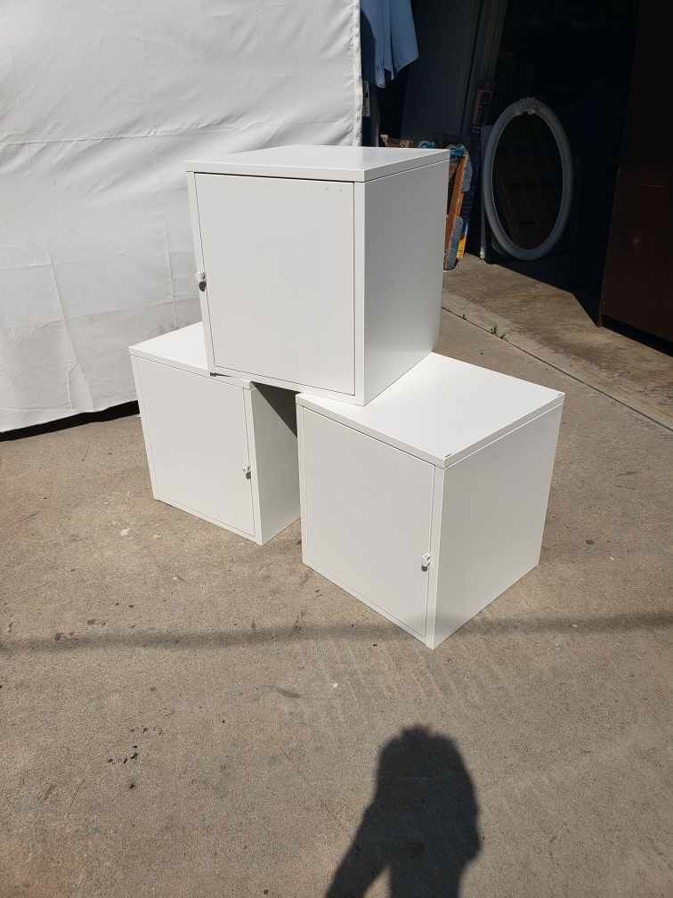 IKEA Metal Cabinet- 3 Available $15 Each
