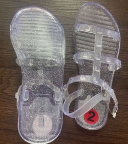New Girls Sandals, Size 2