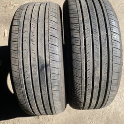 Pair Tires 245 60 18
