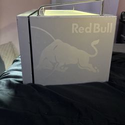 Red Bull mini fridge 