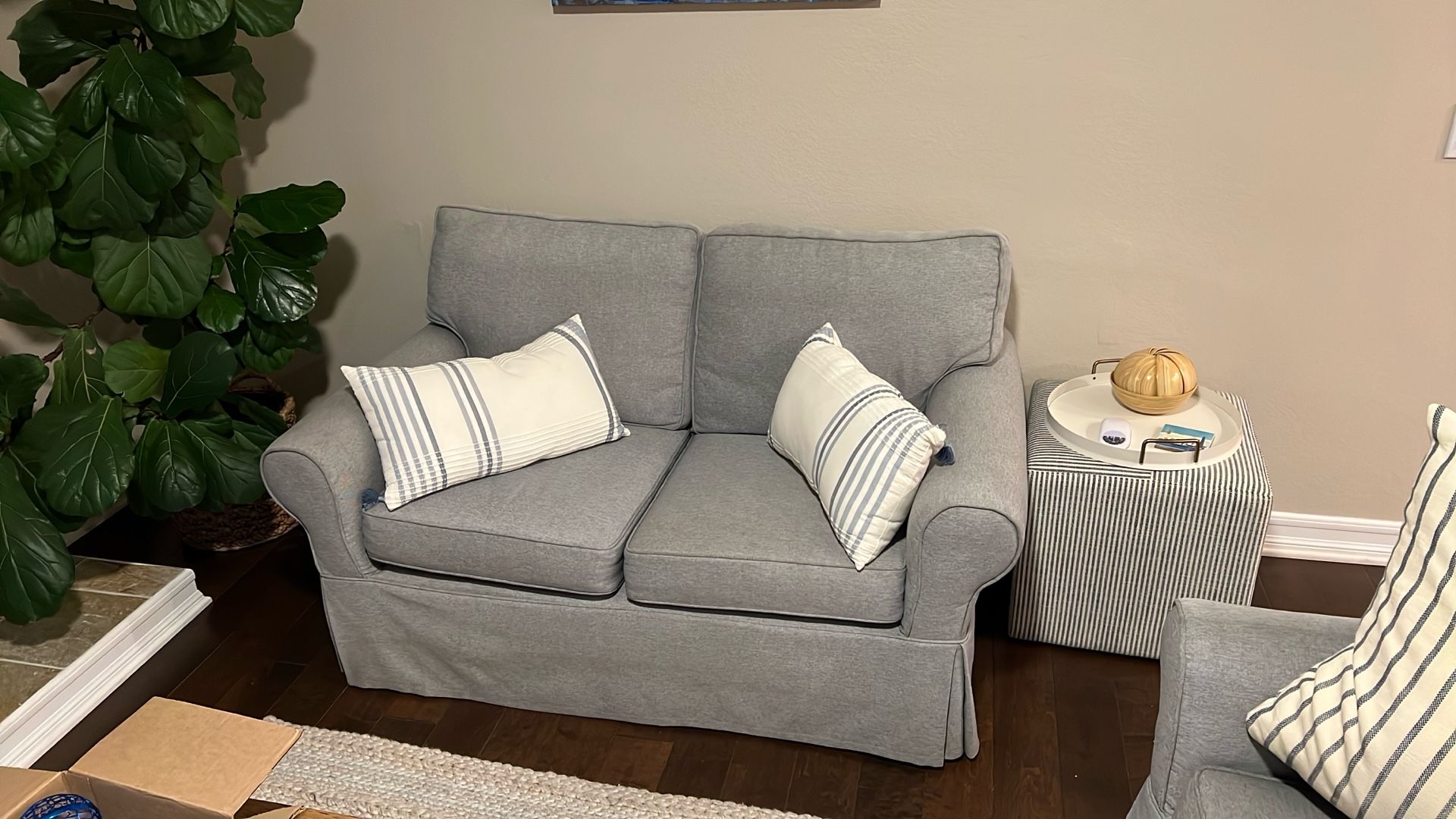 Pottery Barn PB Comfort Rolled Arm Loveseat