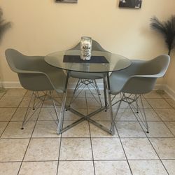 Kitchen Glass Table 