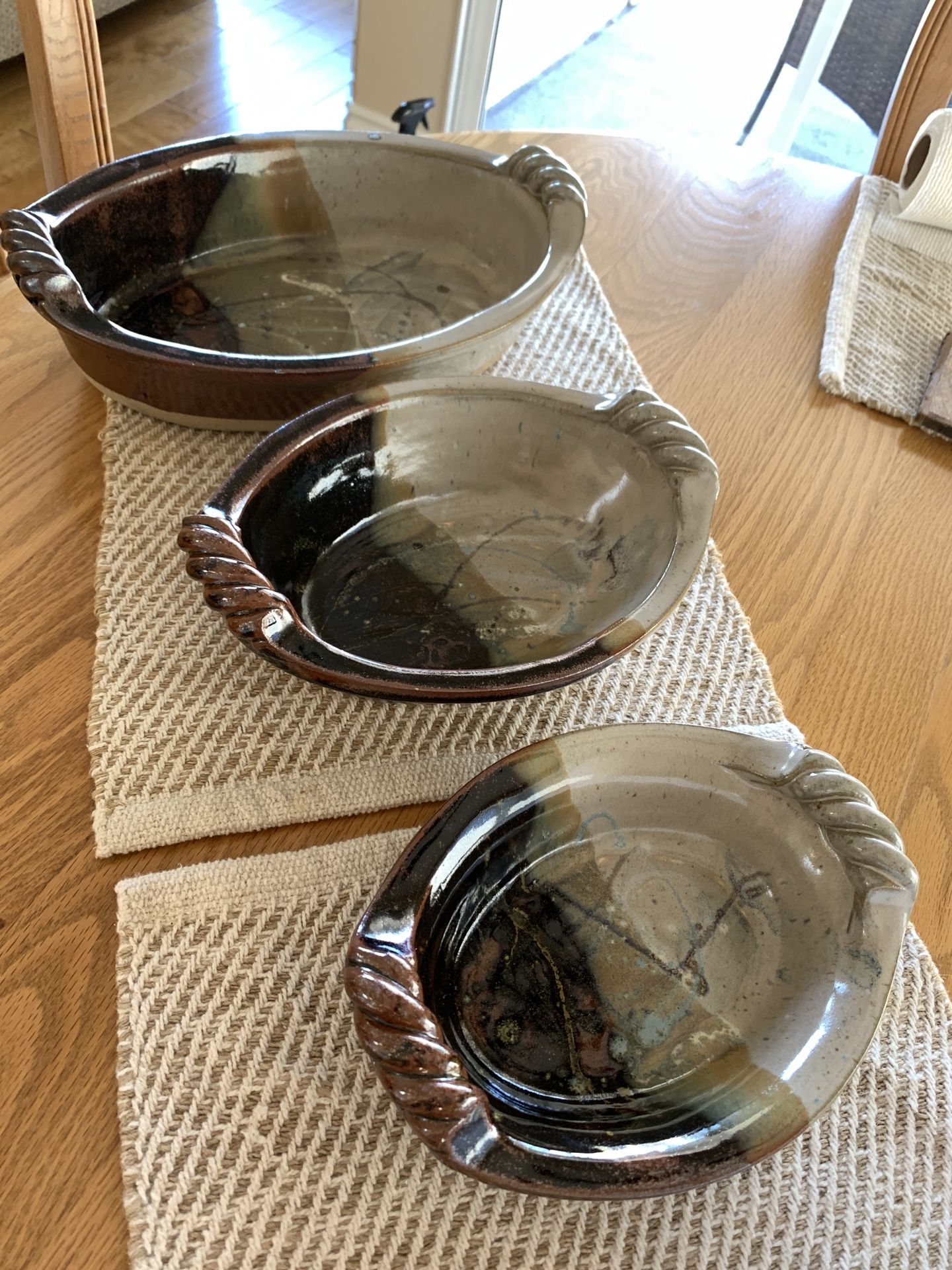 HOULE Ceramic Pottery with handles