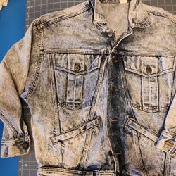 Palmetto's Jean jacket. small. heavy denim