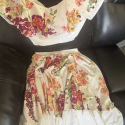 Floral Dance Costume