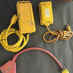 Coleman Ground Fault Circuit Interrupters & Triple Tap Adapter 