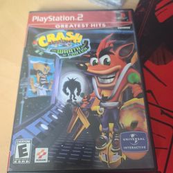 Playstation 2 Game Crash Bandicoot The Wrath Of Cortex