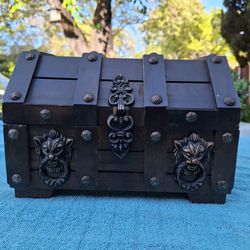 Vintage Japanese Pirate Treasure Jewelry Box
