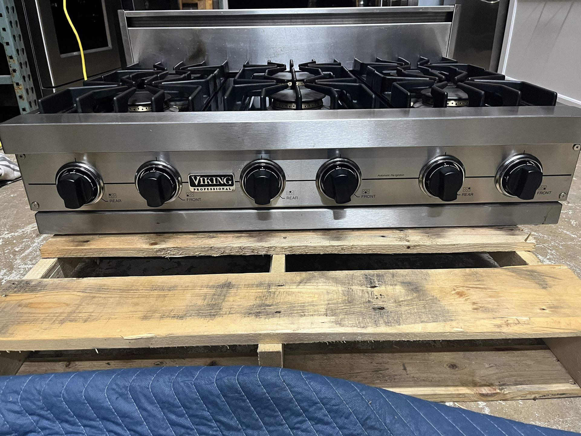 36” Viking Rangetop