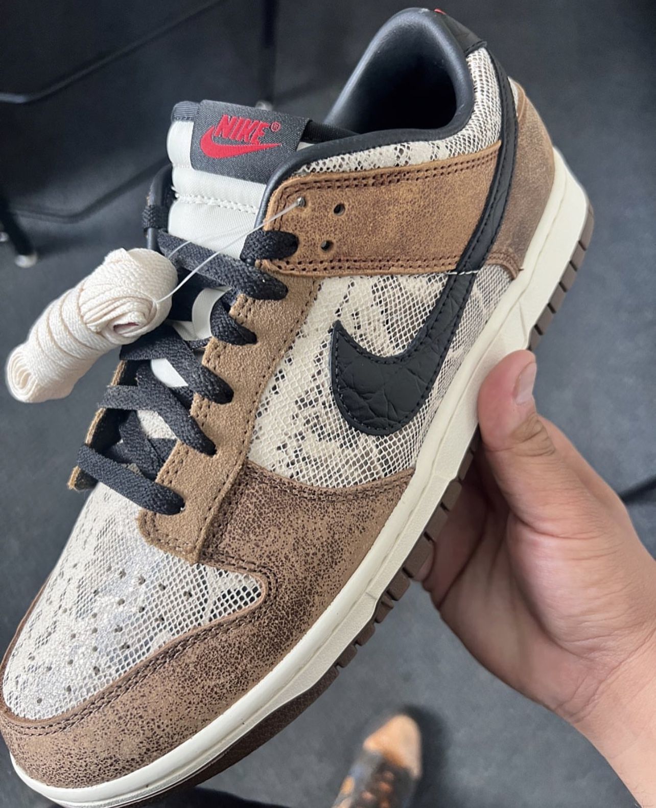 Nike Dunk Low Premium Brown Mens Size