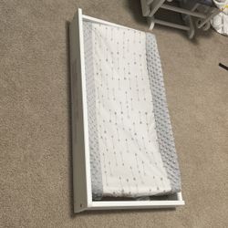 Changing Table Topper With Pad And Cover