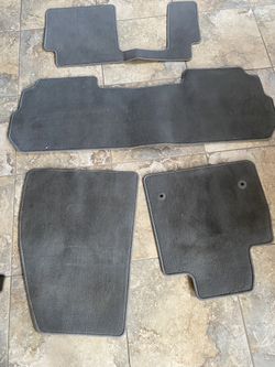 Auto Floor Mats 20-22 XT6 Cadillac SUV