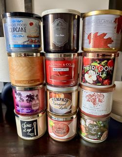 Bath & Body Works RARE CANDLES 3-Wicks