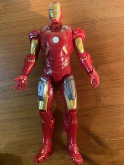 10" Iron Man Talking Action Figure 2012 Marvel Comics Avengers