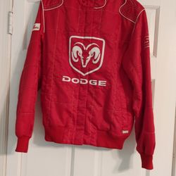 Womens  Nascar Dodge Jacket LG 
