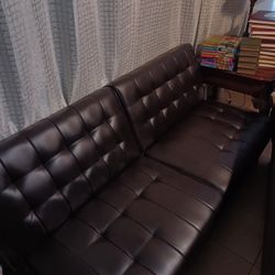 Mint Condition Leather Couch 