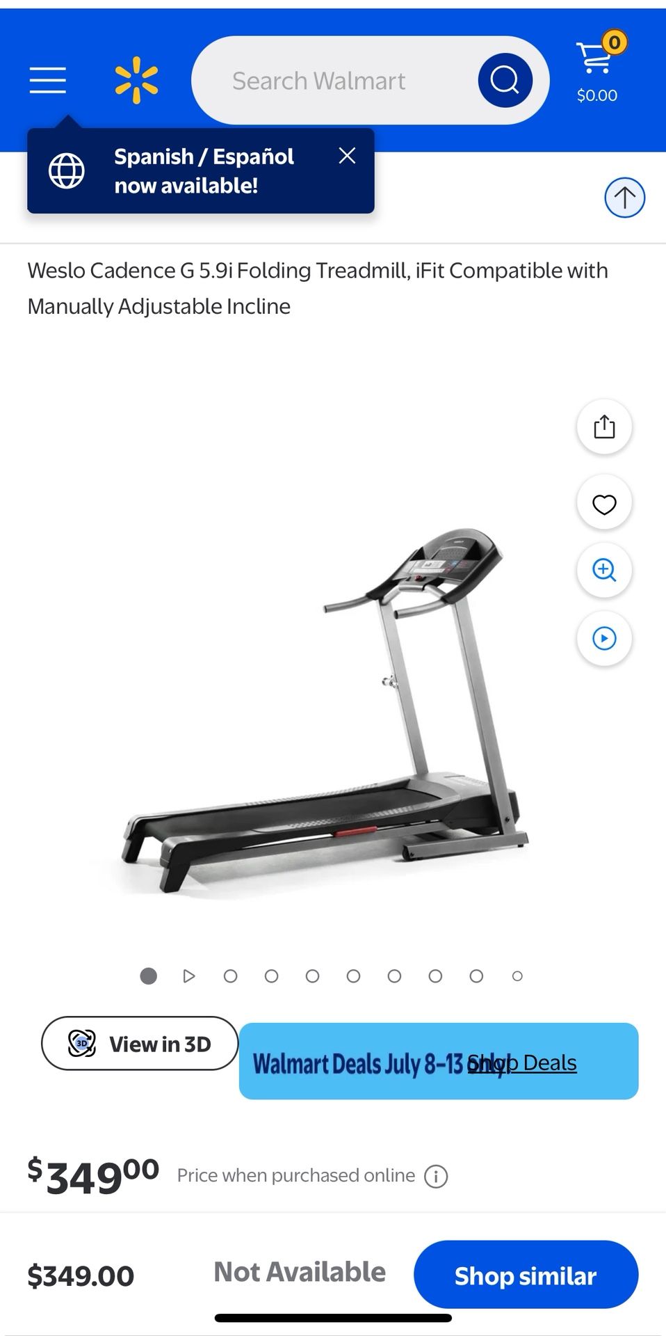 Cadence G 5.9 Treadmill Series
