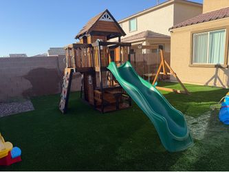 Backyard Discovery Wood Playhouse